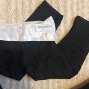 Victoria’s Secret pink cropped leggings